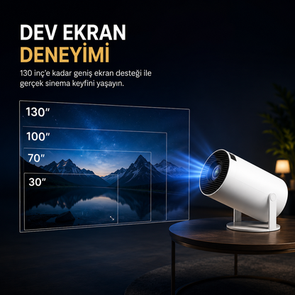 4K Destekli Projeksiyon Cihazı