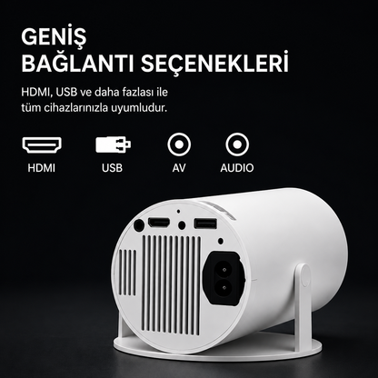4K Destekli Projeksiyon Cihazı