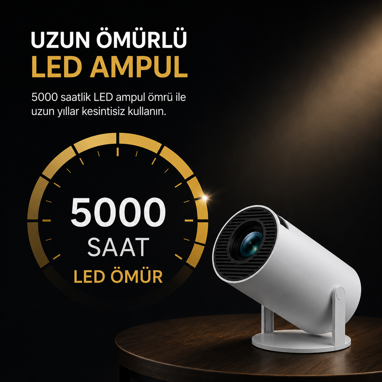 4K Destekli Projeksiyon Cihazı