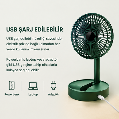 Katlanabilir Mini Fan