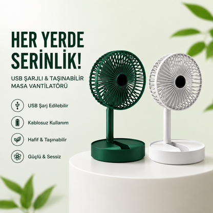 Katlanabilir Mini Fan